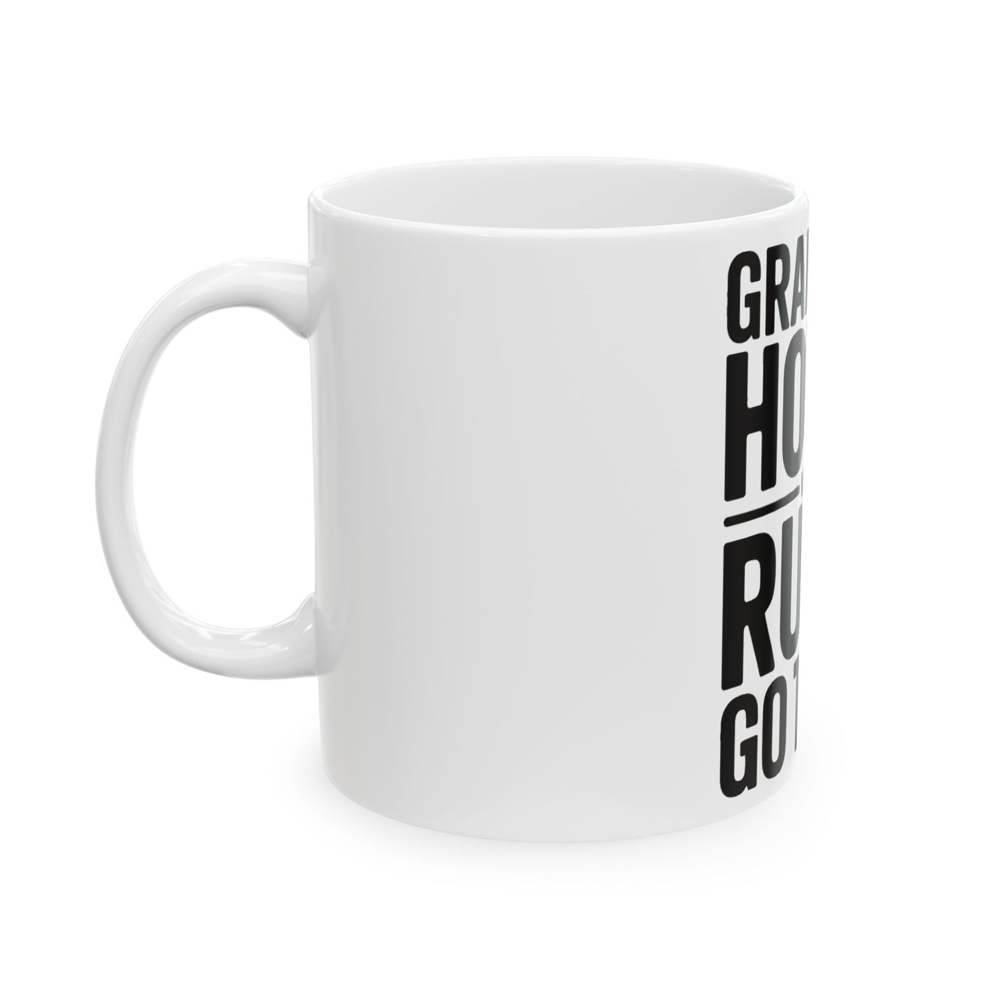 Grandpas House Where Rules Go To Die Coffee Mug Gift for New Grandpa