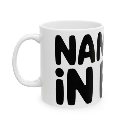 Namaste In Bed Coffee Mug Funny Yoga Lover Gift Sarcastic Yogi Tee