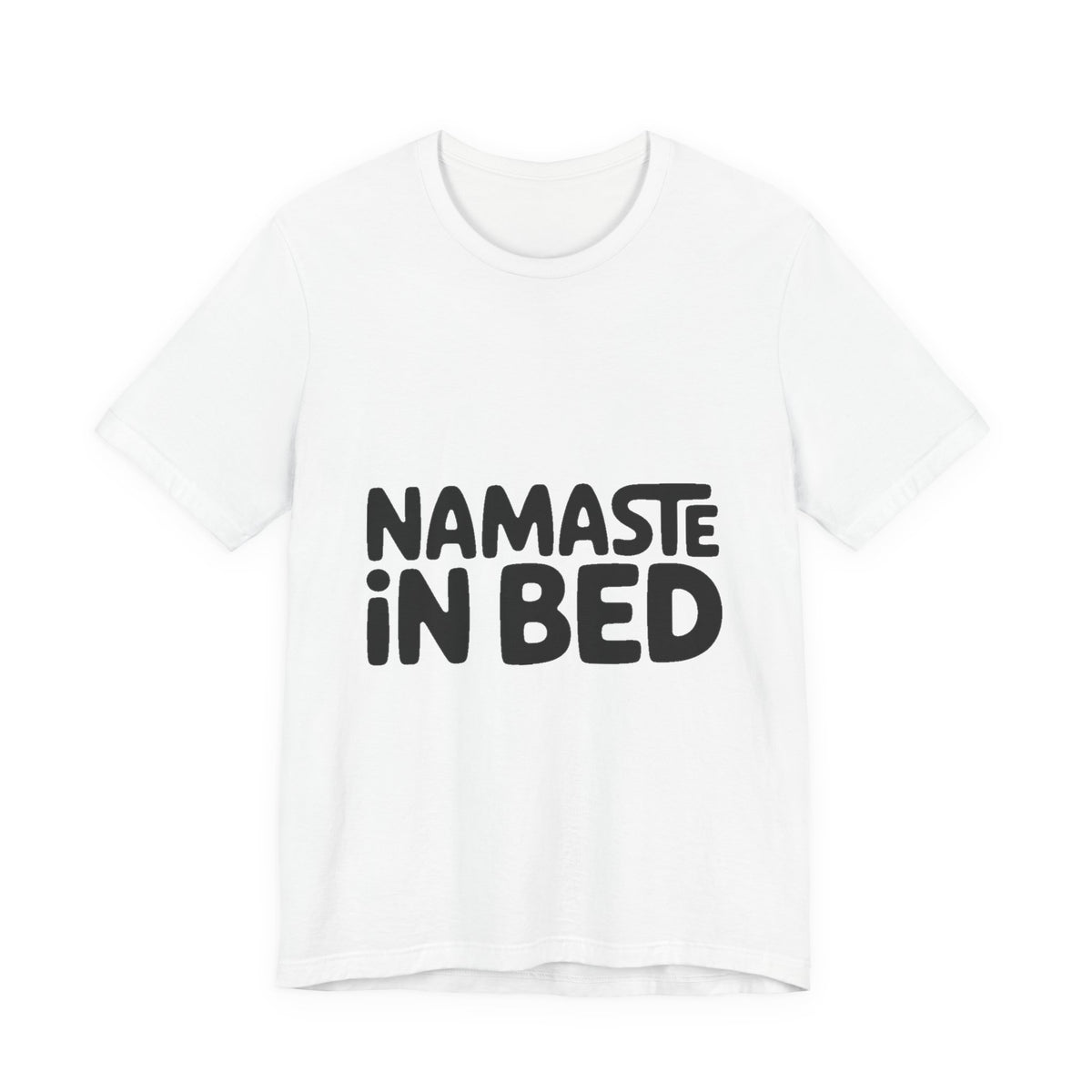 Namaste In Bed Shirt Funny Yoga Lover Gift Sarcastic Yogi Tee