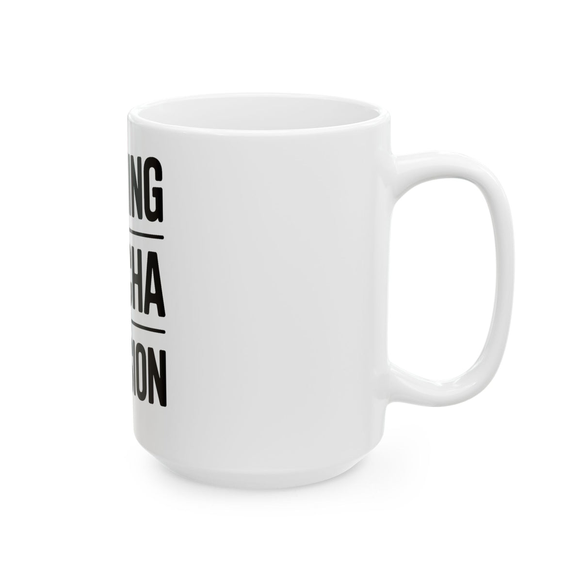Running On Matcha And Delusion Coffee Mug - Funny Matcha Lover Gift