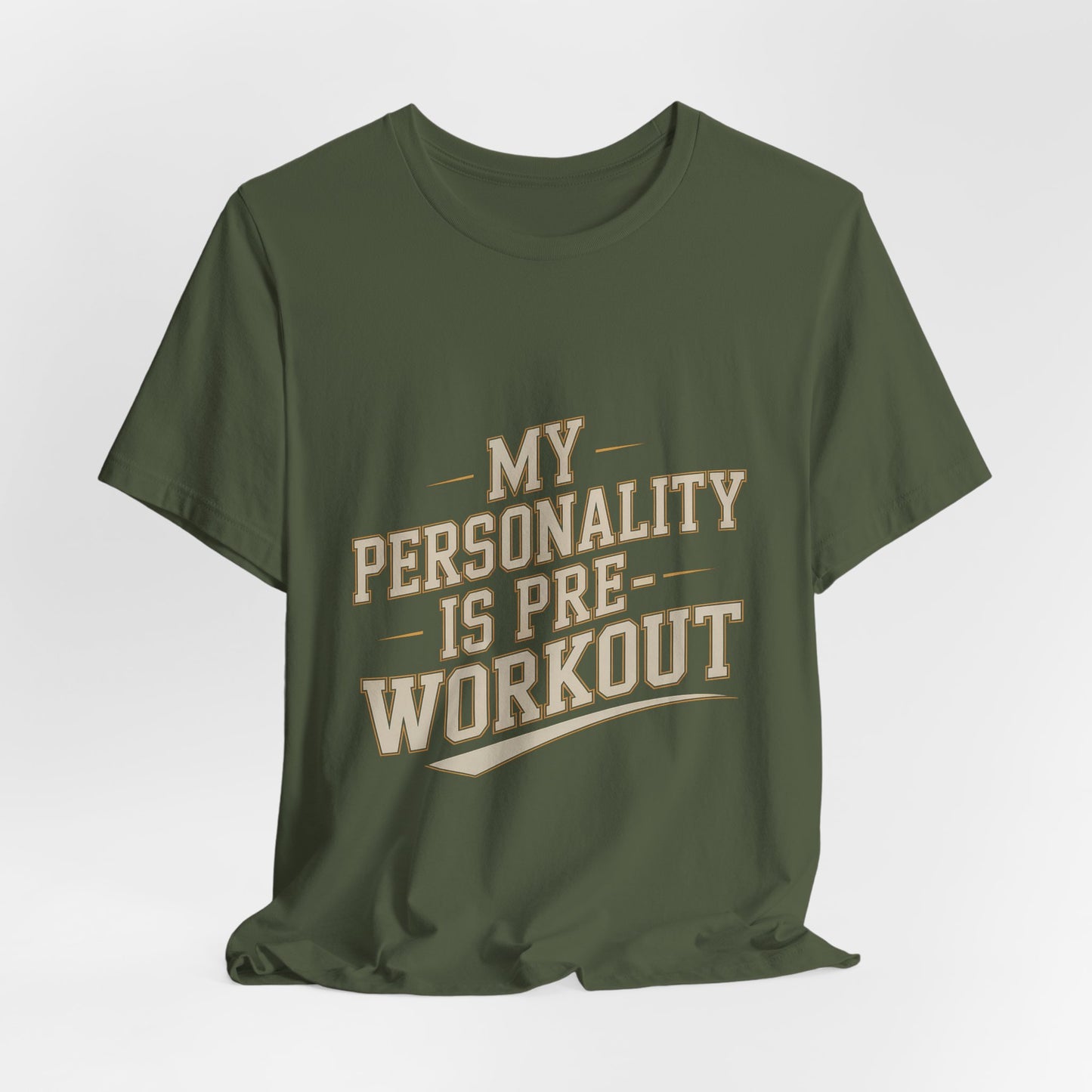 Funny Gym Shirt My Personality Is Pre-Workout - Fitness Gift