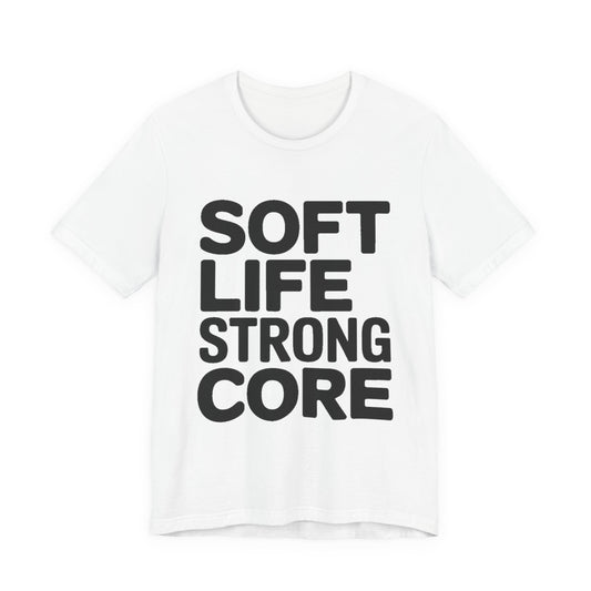 Soft Life Strong Core Shirt Pilates Princess Aesthetic Gift