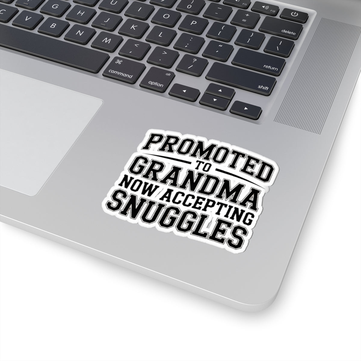 Promoted To Grandma Sticker - New Grandmother Gift Baby Announcement