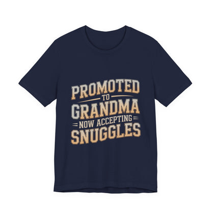 Promoted To Grandma Shirt - New Grandmother Gift Baby Announcement