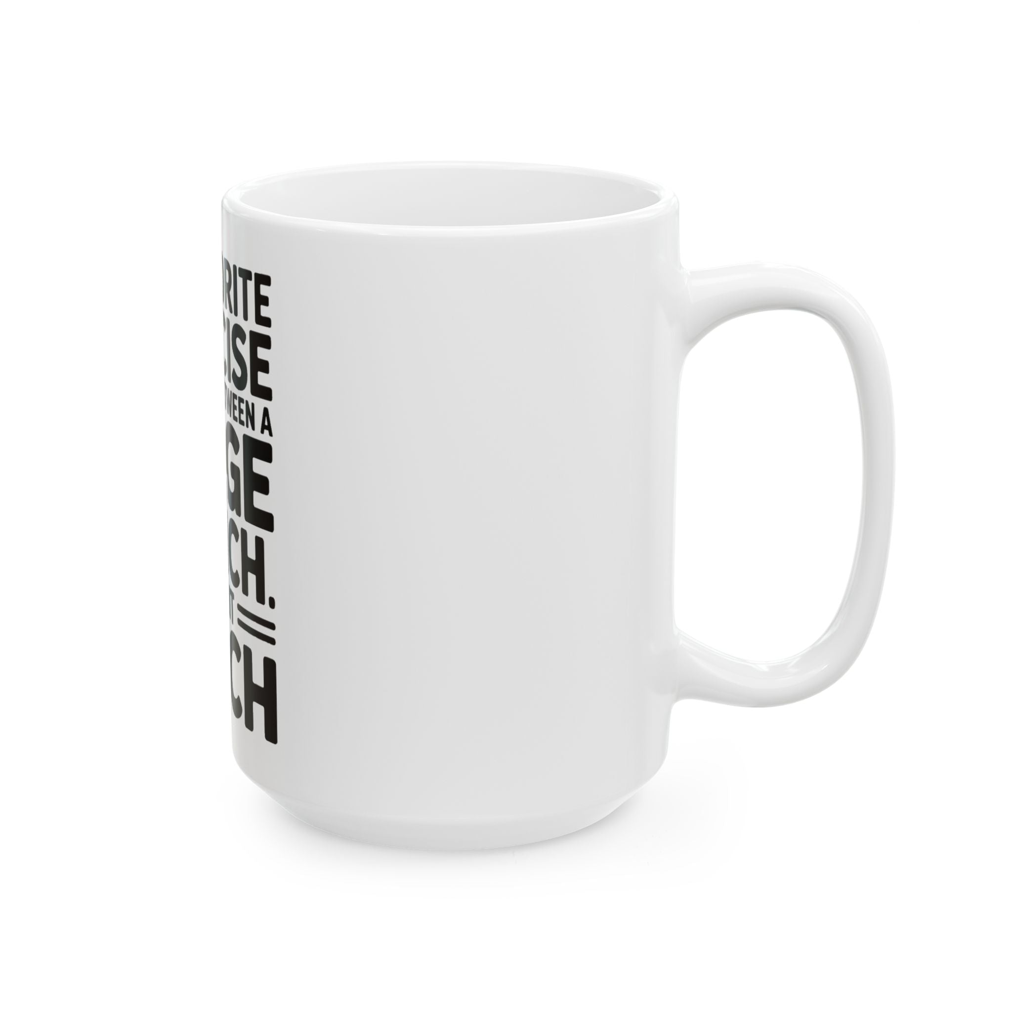 Funny Gym Coffee Mug My Favorite Exercise Is Lunch Gift for Her