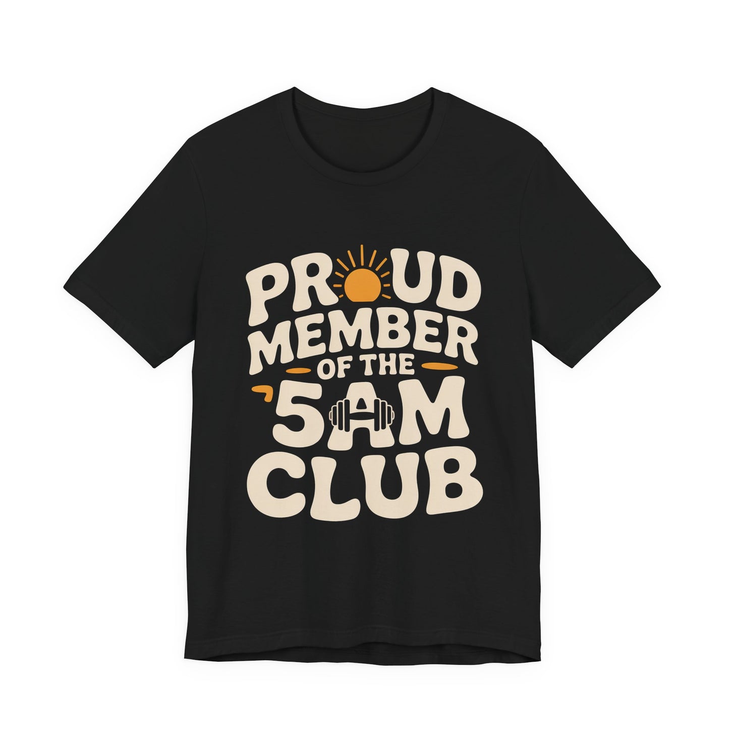 5AM Club Shirt, Early Morning Workout Tee, Fitness Gift for Gym Lovers