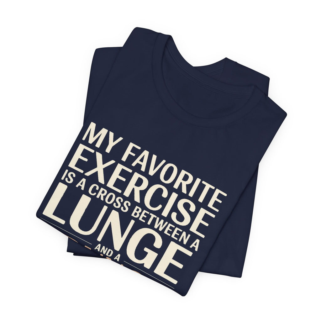 Funny Gym Shirt My Favorite Exercise Is Lunch Gift for Her