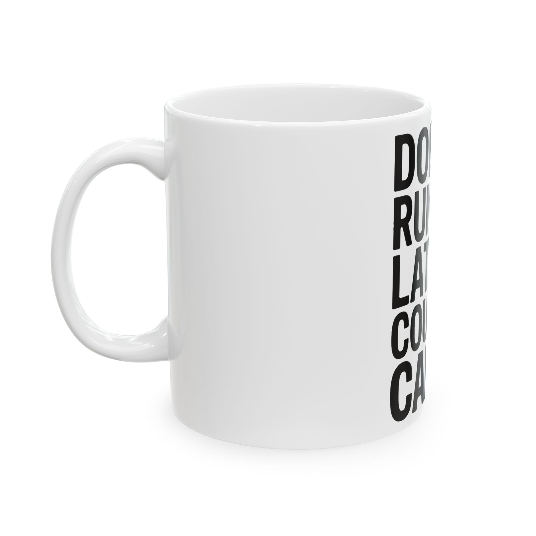 Does Running Late Count As Cardio Coffee Mug - Funny Gym Gift for Her