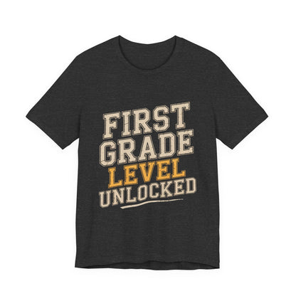 First Grade Level Unlocked Shirt - First Day of School Gift