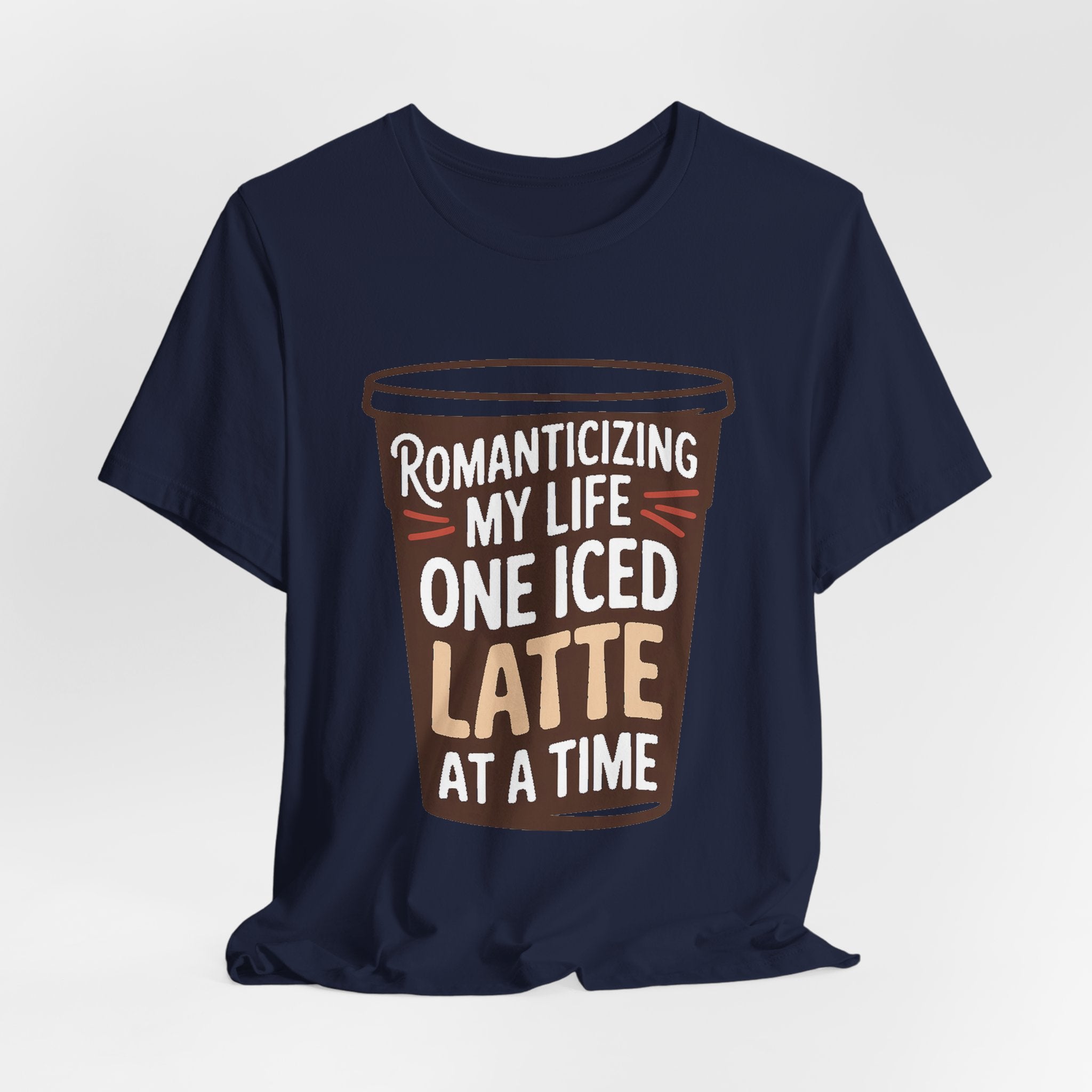 Romanticizing My Life Shirt Iced Latte Wellness Gift That Girl