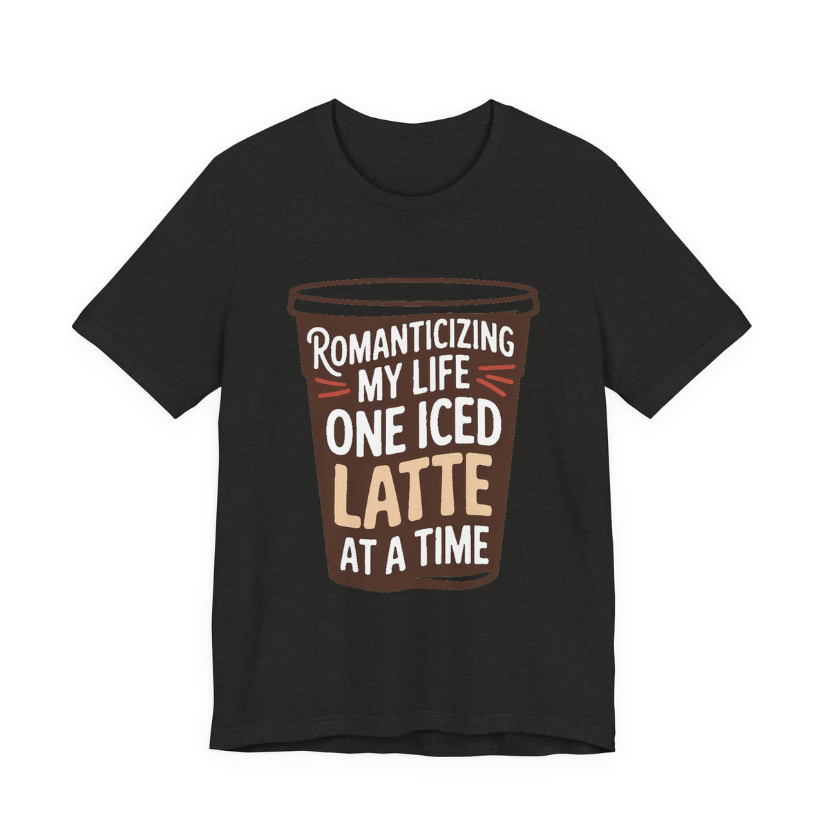 Romanticizing My Life Shirt Iced Latte Wellness Gift That Girl