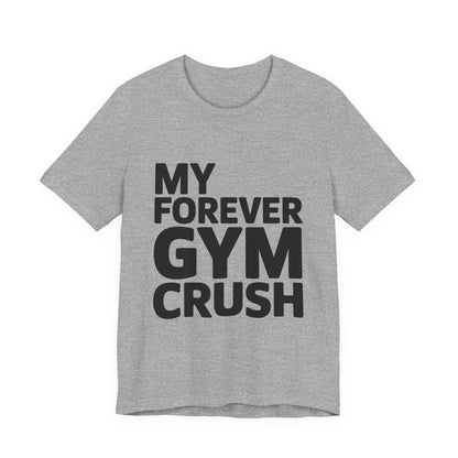Funny Gym Crush Shirt Couples Workout Tee - Anniversary Gift