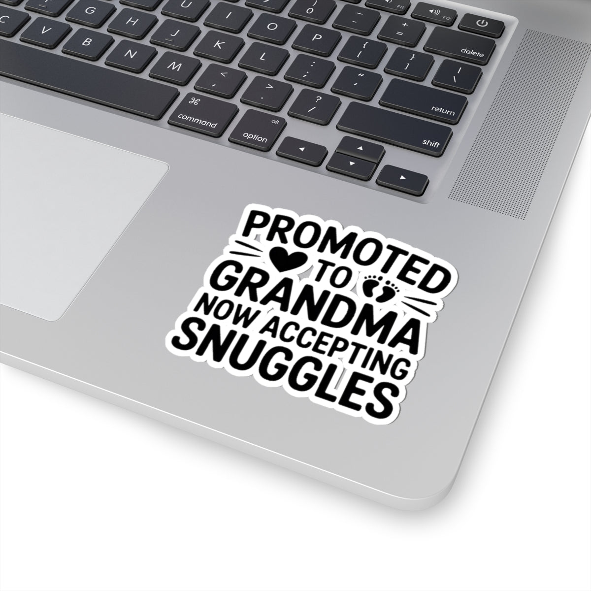 Promoted To Grandma Sticker | New Grandma Gift Pregnancy Reveal