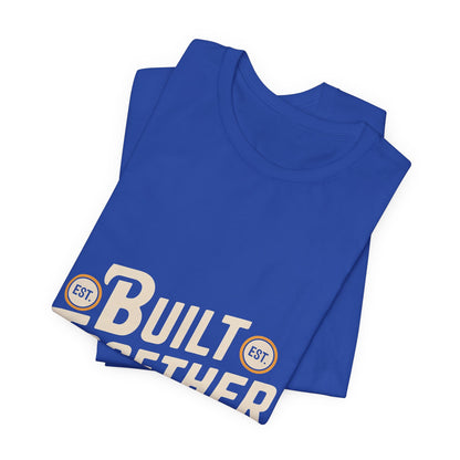 Built Together Couples Gym Shirt - Anniversary Gift for Couples