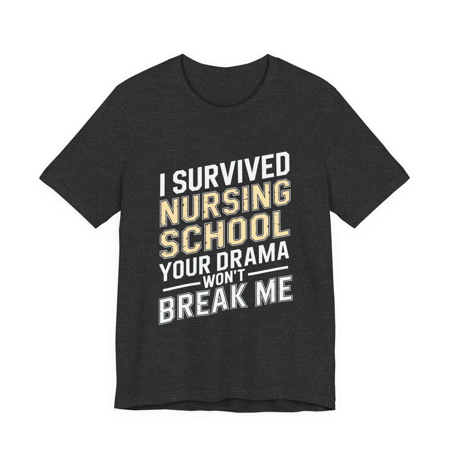 I Survived Nursing School Shirt Funny Nurse Graduation Gift for Her