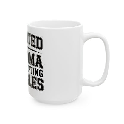 Promoted To Grandma Coffee Mug - New Grandmother Gift Baby Announcement