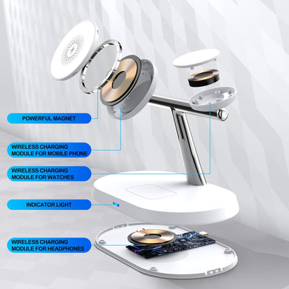 3-in-1 Magnetic Wireless Charging Stand