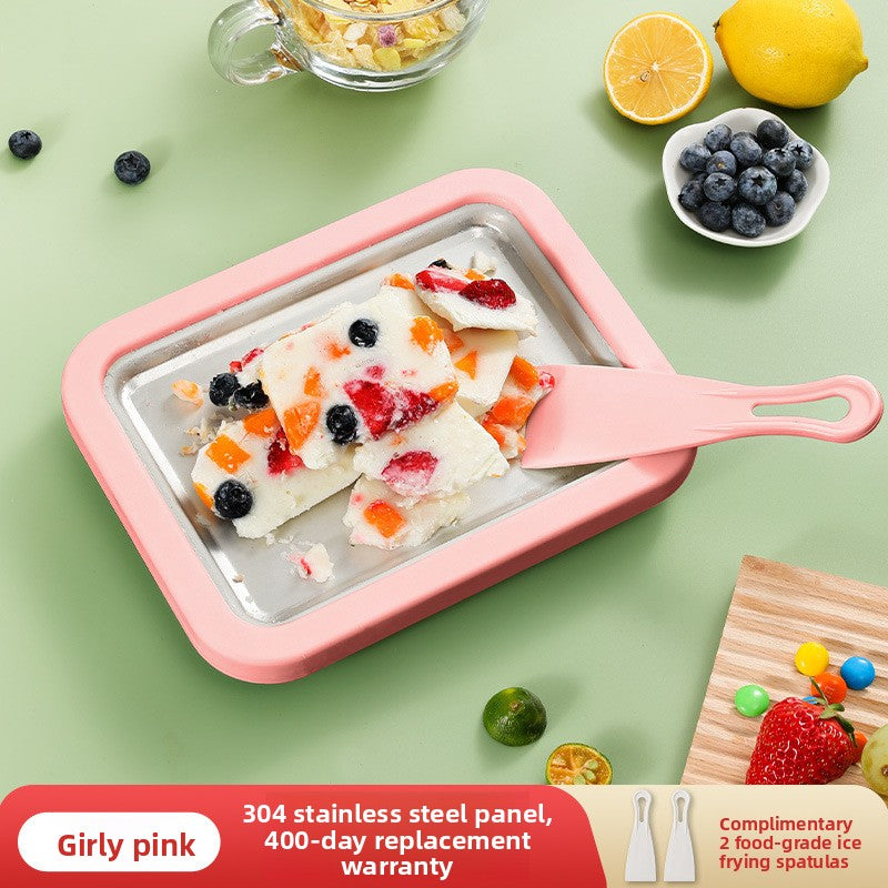 Rolled Ice Cream Maker Pan