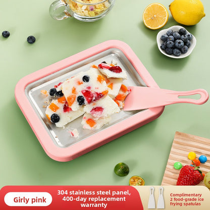 Rolled Ice Cream Maker Pan