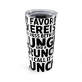Funny Workout 20oz Tumbler My Favorite Exercise is Lunch Gift for Her