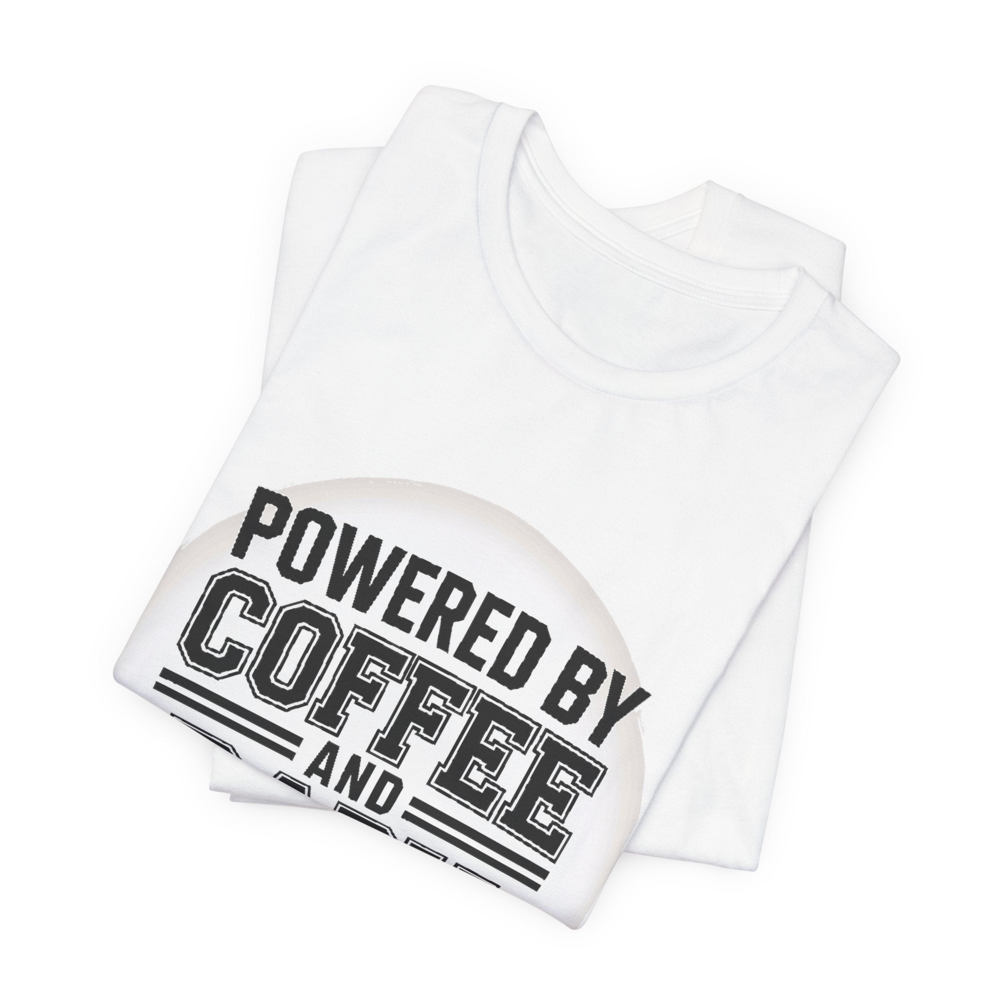 Powered By Coffee And Baby Giggles Retro Shirt New Mom Gift