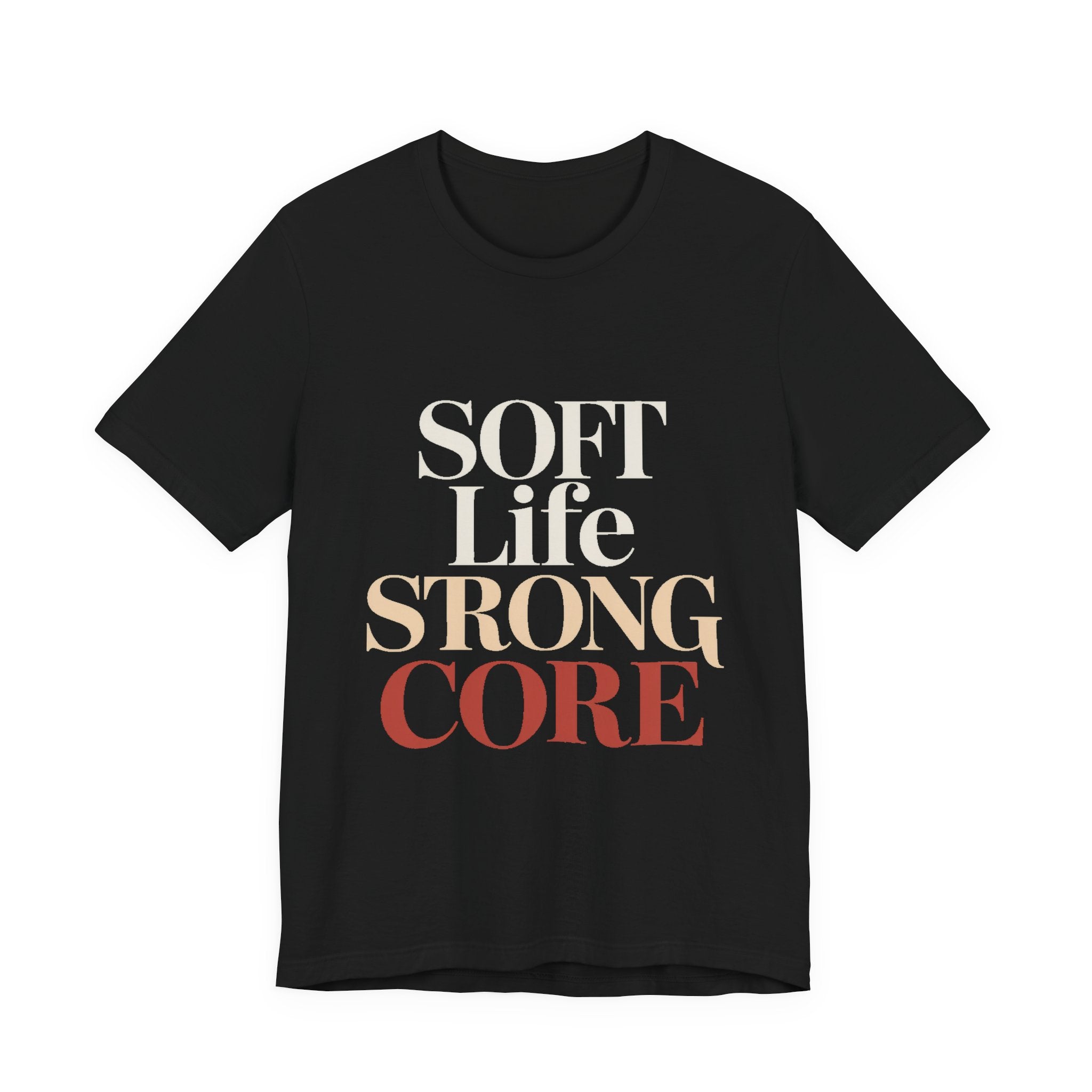 Soft Life Strong Core Shirt Pilates Lover Gift Clean Girl Aesthetic