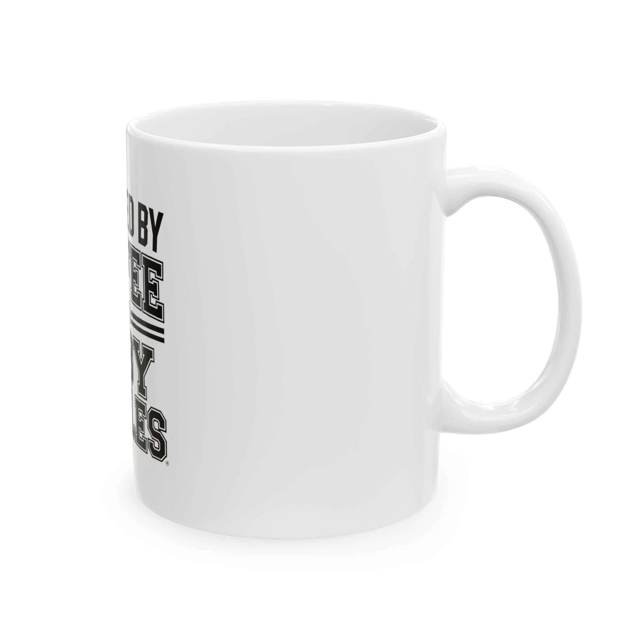 Powered By Coffee And Baby Giggles Coffee Mug New Mom Gift