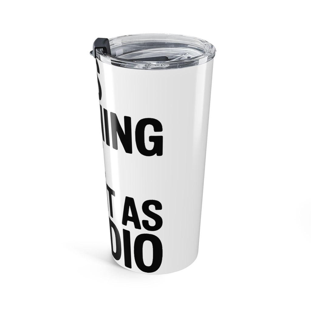 Does Running Late Count As Cardio 20oz Tumbler - Funny Gym Gift for Her