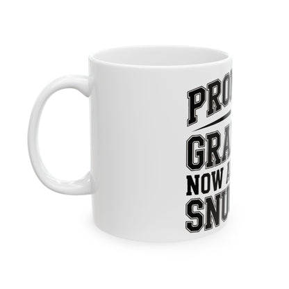 Promoted To Grandma Coffee Mug - New Grandmother Gift Baby Announcement