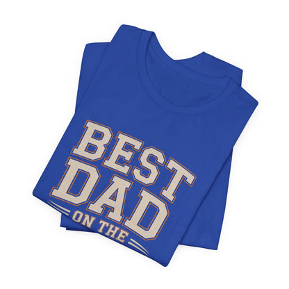 Funny Golf Shirt Best Dad On The Back Nine - Father's Day Gift