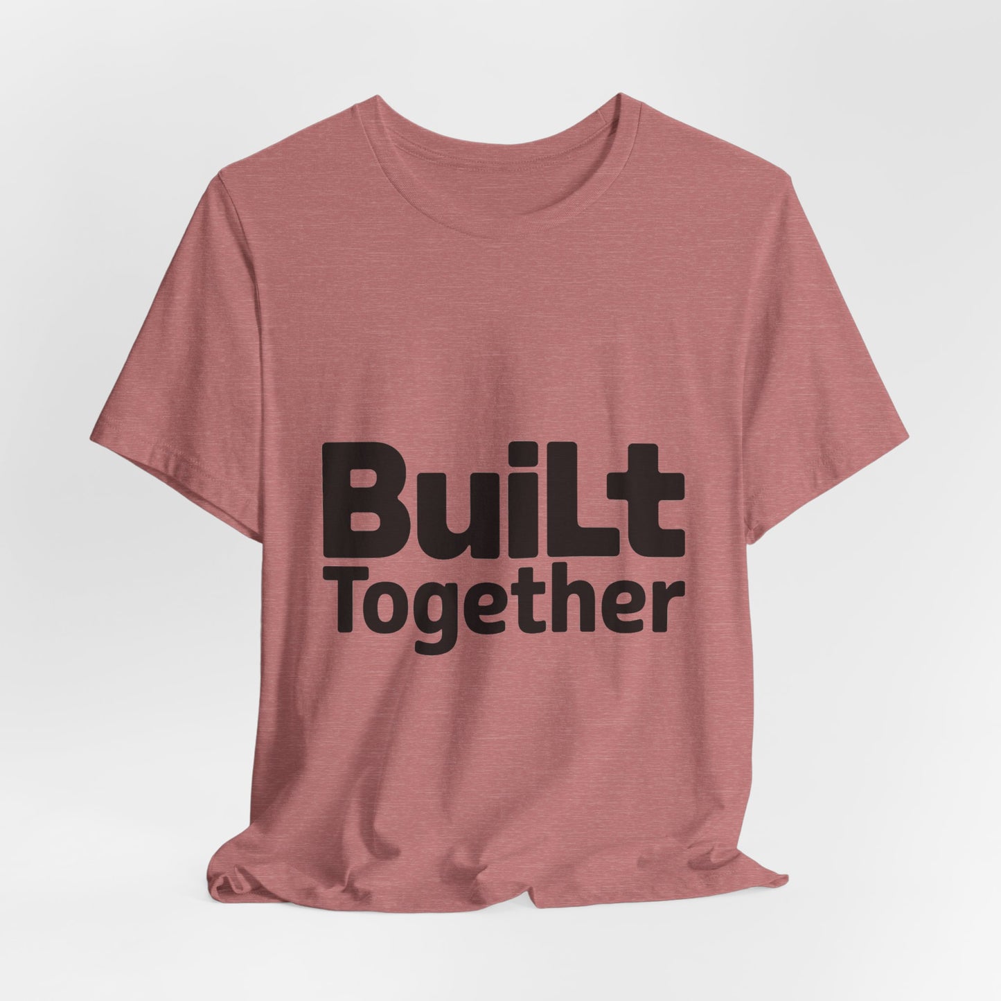 Built Together Couples Gym Shirt - Anniversary Gift for Couples