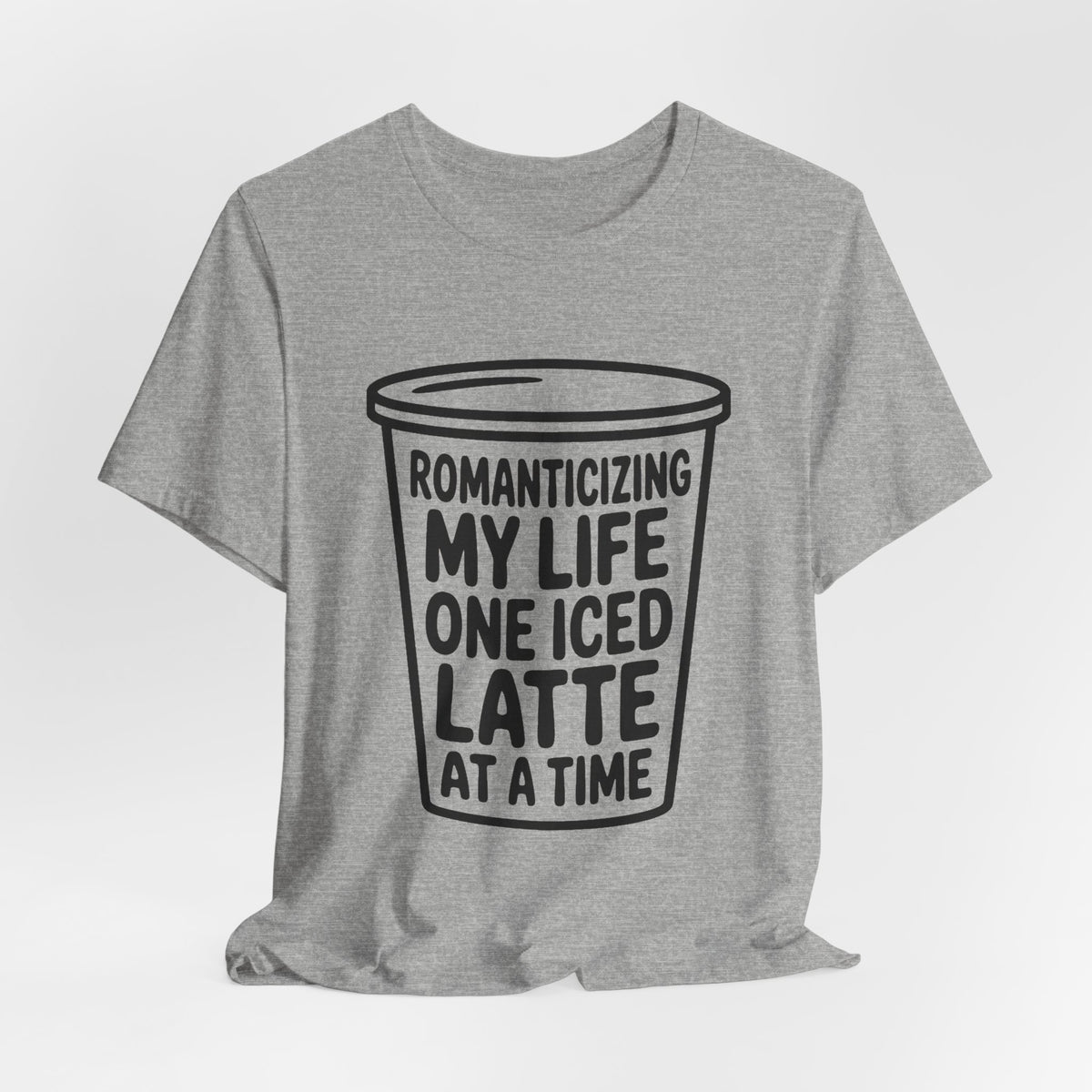 Romanticizing My Life Shirt Iced Latte Wellness Gift That Girl