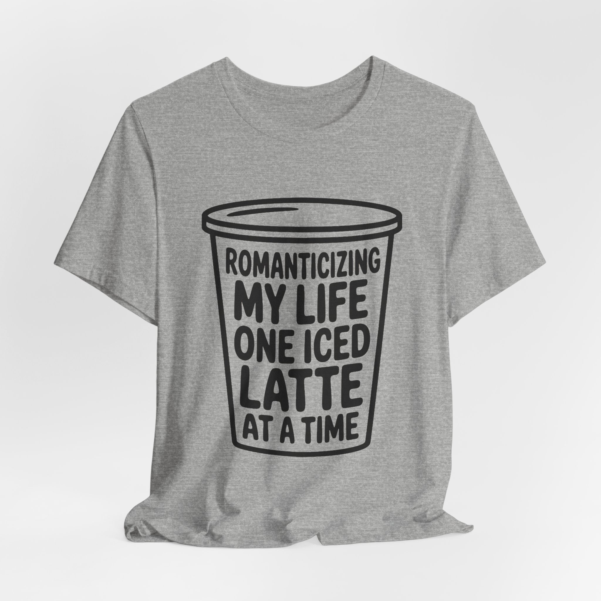 Romanticizing My Life Shirt Iced Latte Wellness Gift That Girl