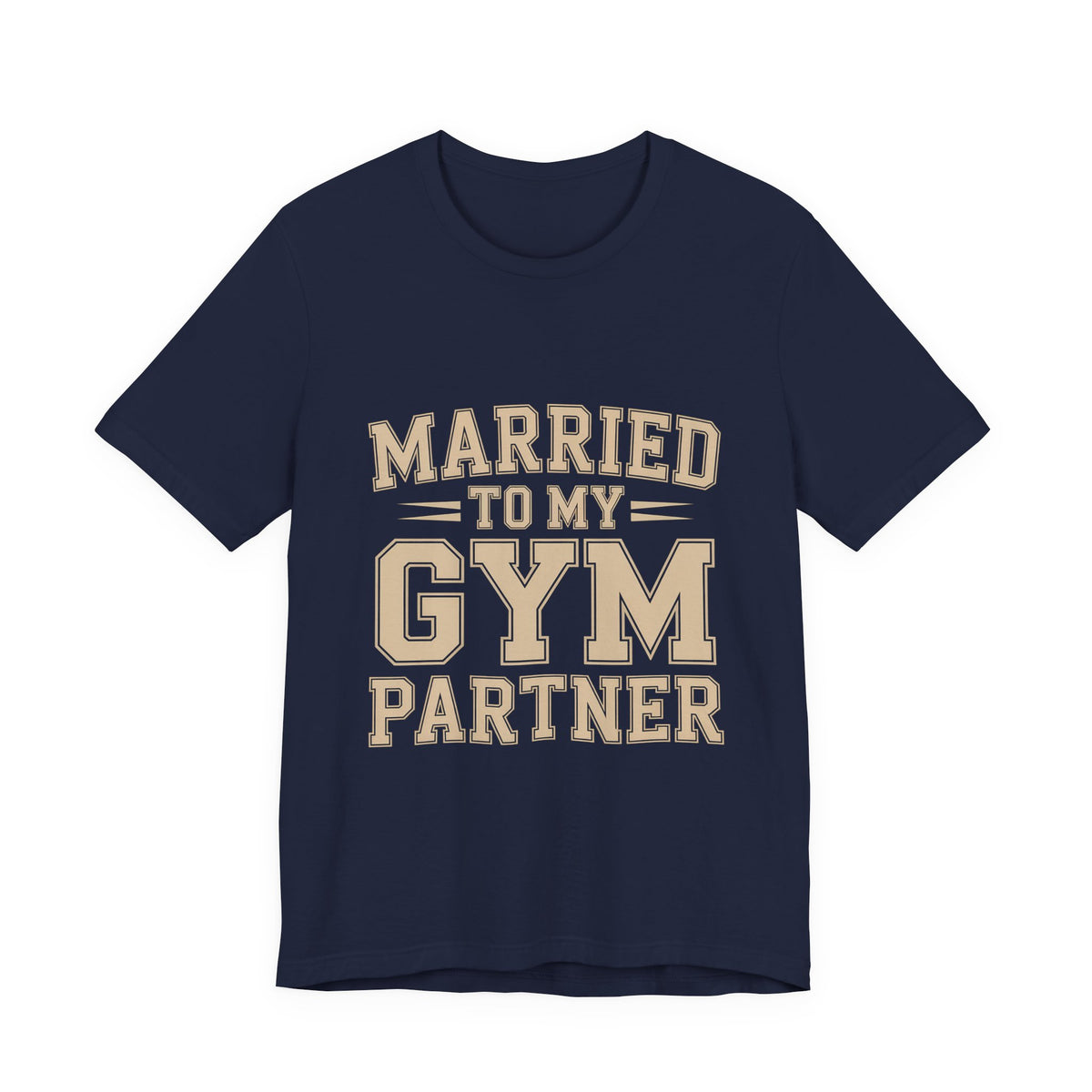 Married to My Gym Partner Shirt - Funny Couple Workout Gift