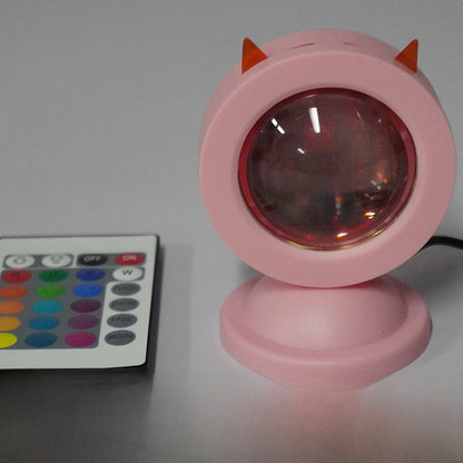 Sunset Projection Lamp (16 Colors + Remote)