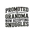 Promoted To Grandma Sticker - New Grandmother Gift Baby Announcement