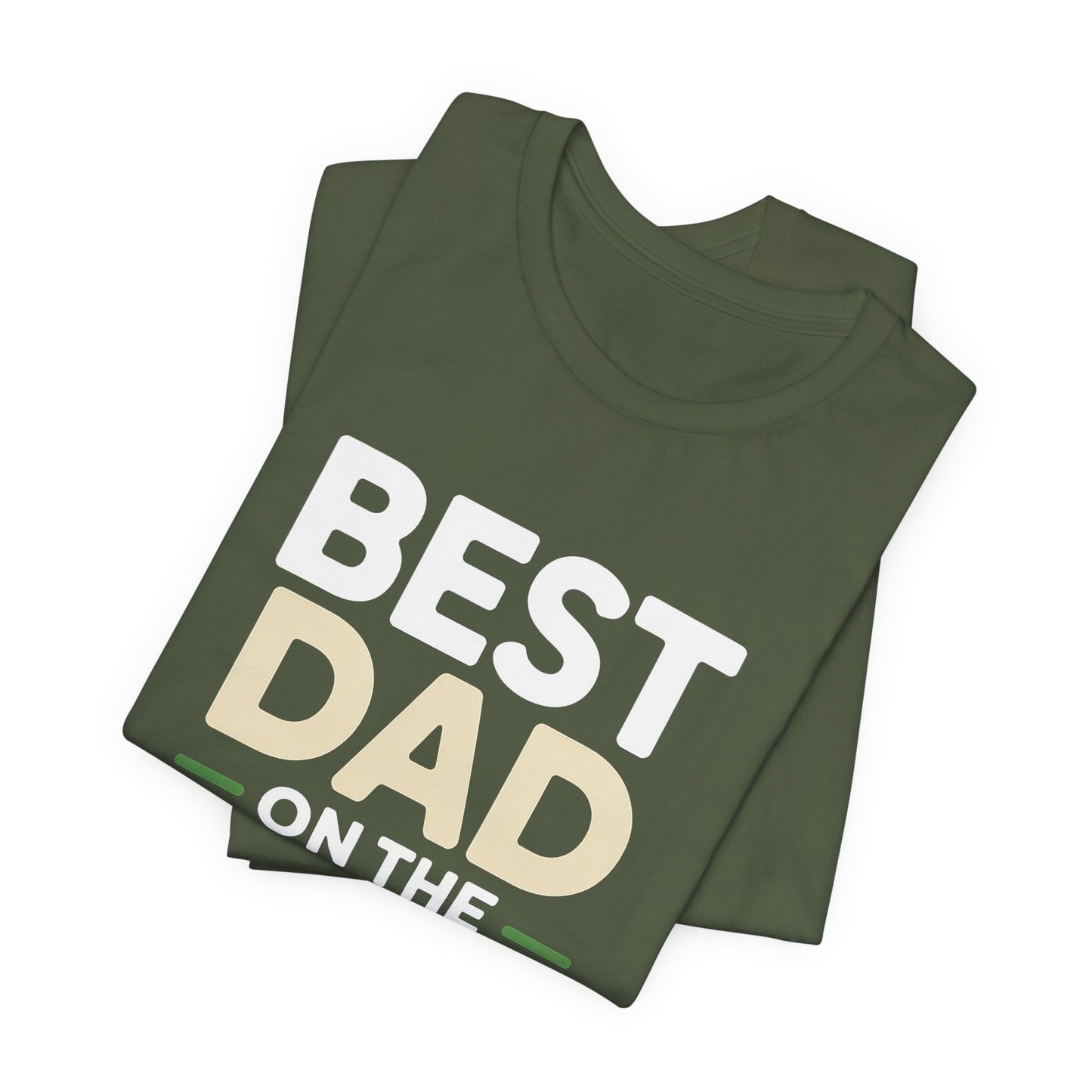 Funny Golf Shirt Best Dad On The Back Nine - Father's Day Gift