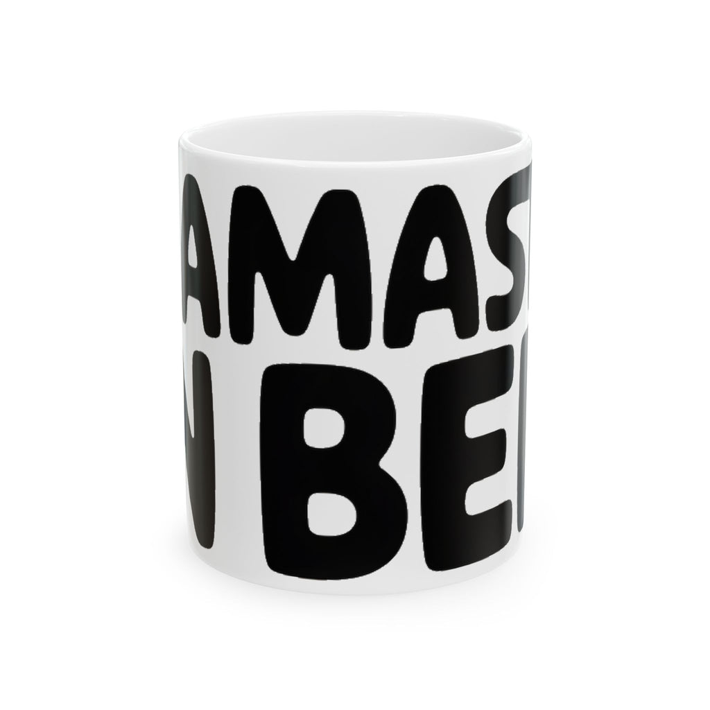 Namaste In Bed Coffee Mug Funny Yoga Lover Gift Sarcastic Yogi Tee