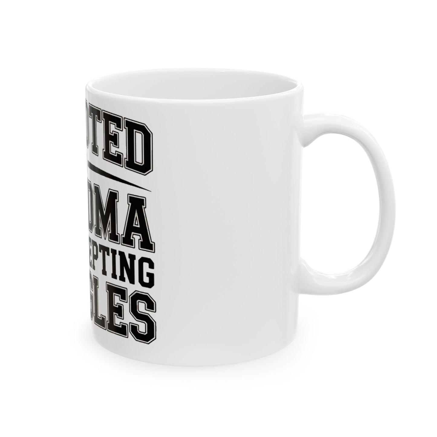 Promoted To Grandma Coffee Mug - New Grandmother Gift Baby Announcement
