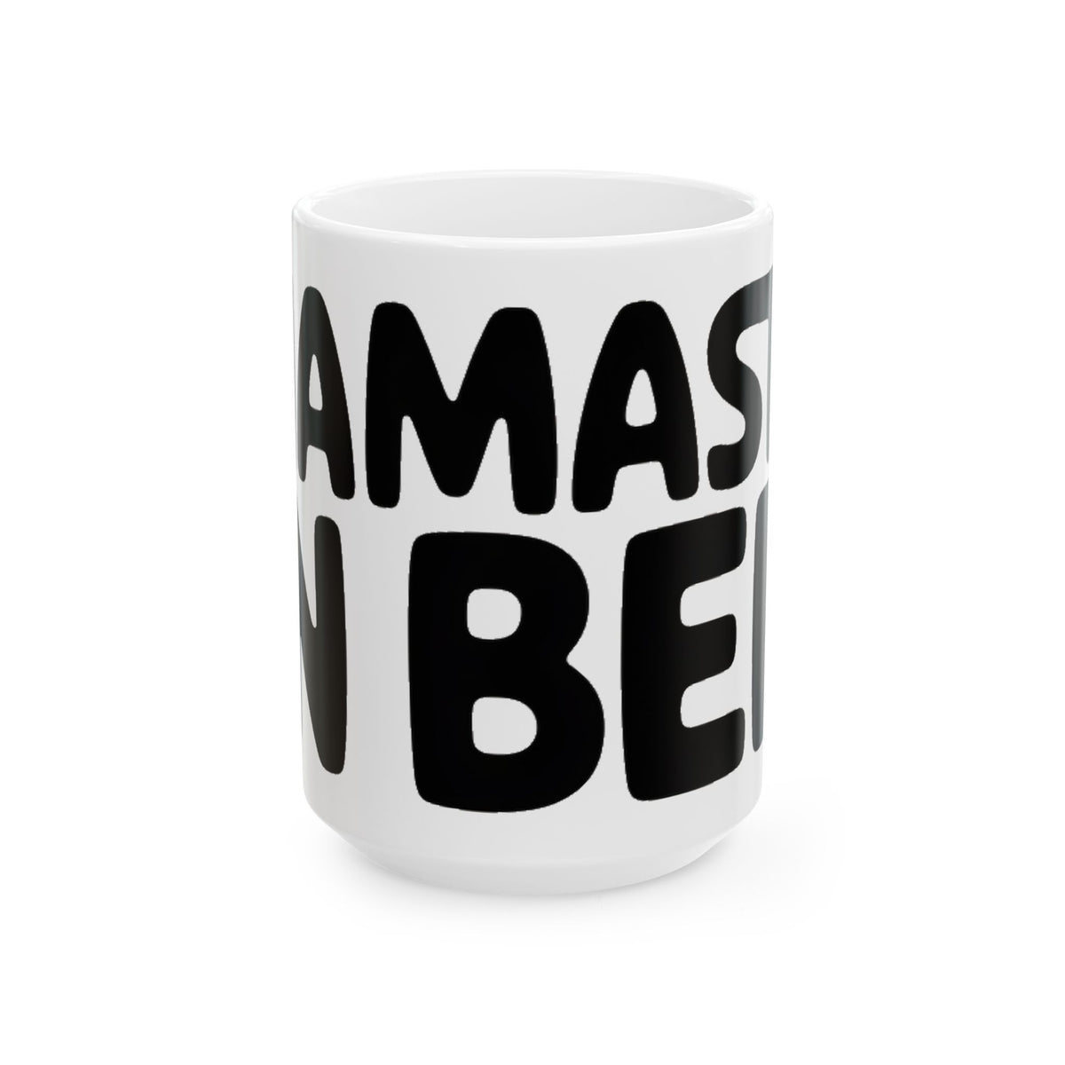 Namaste In Bed Coffee Mug Funny Yoga Lover Gift Sarcastic Yogi Tee
