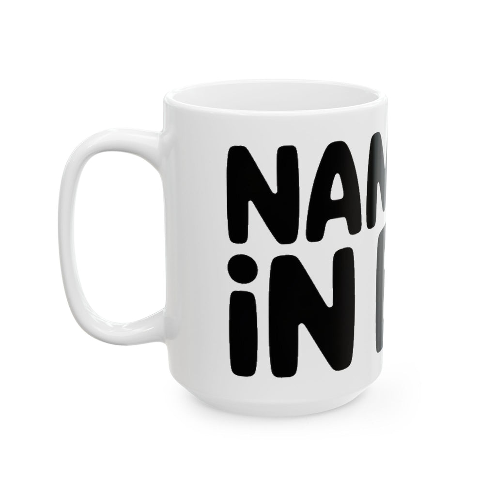 Namaste In Bed Coffee Mug Funny Yoga Lover Gift Sarcastic Yogi Tee