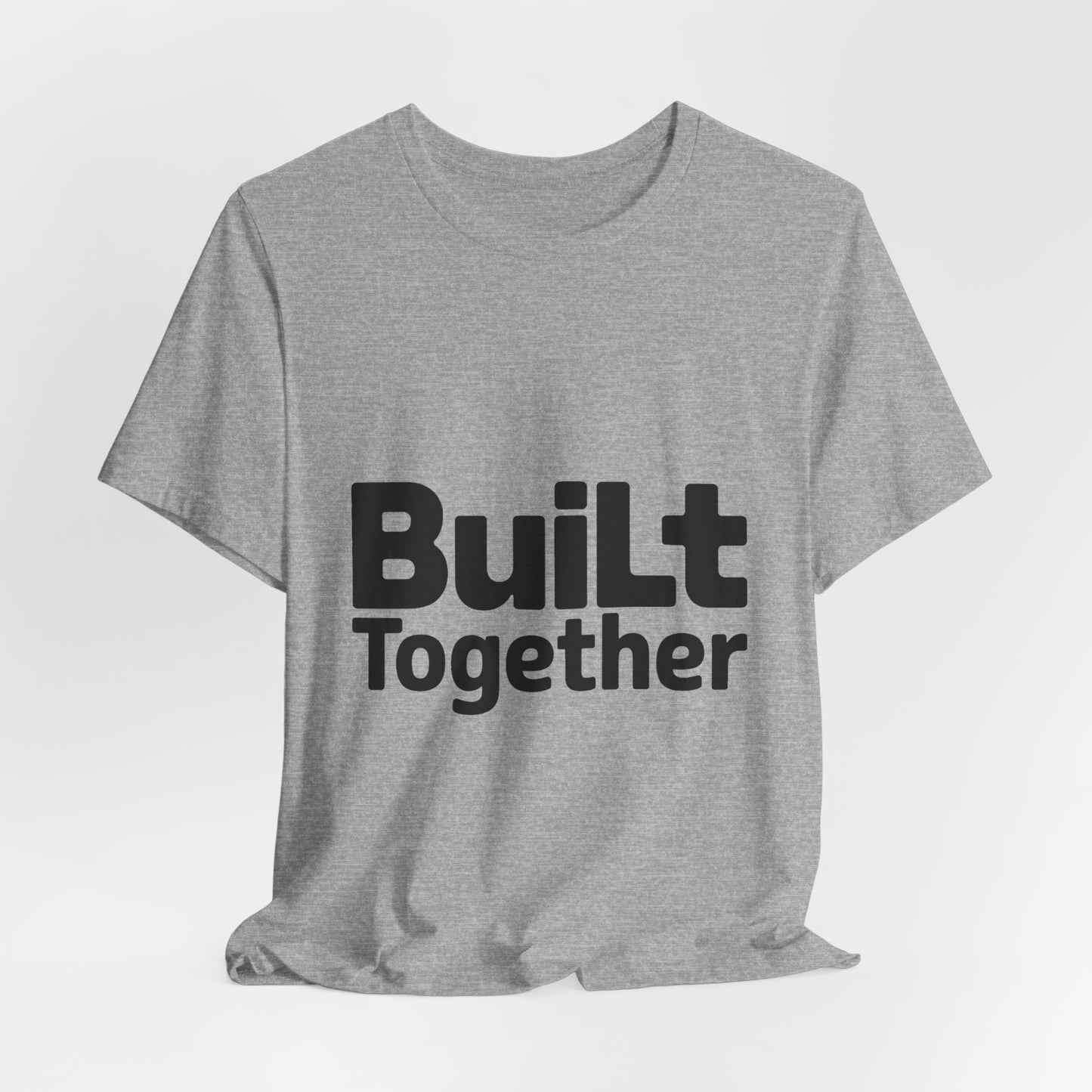 Built Together Couples Gym Shirt - Anniversary Gift for Couples
