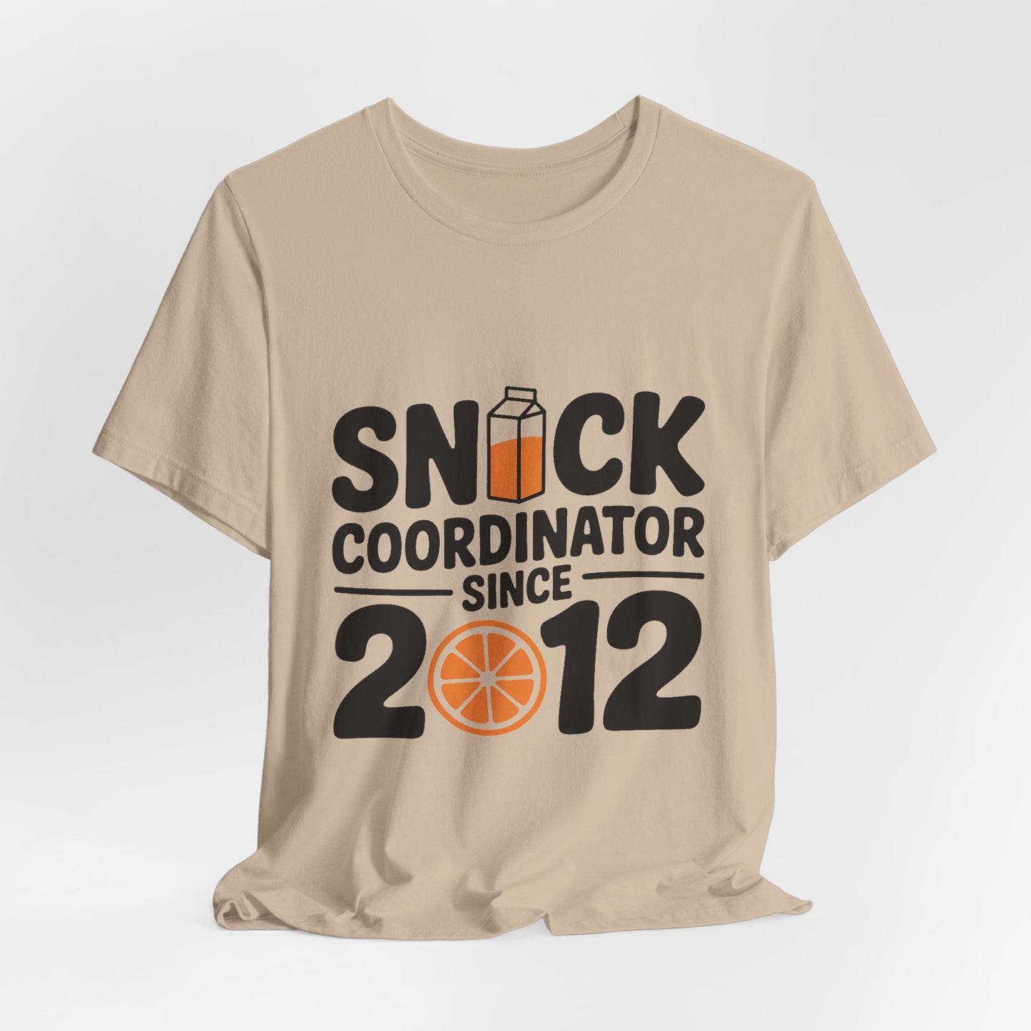 Snack Coordinator Since 2012 Shirt - Football Parent Gift