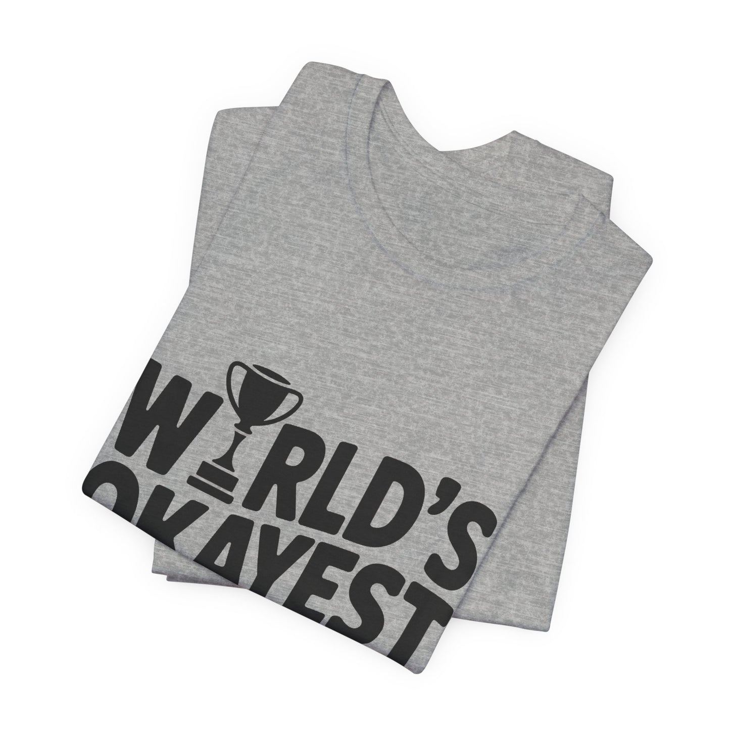 World's Okayest Golfer Shirt - Funny Golf Birthday Gift