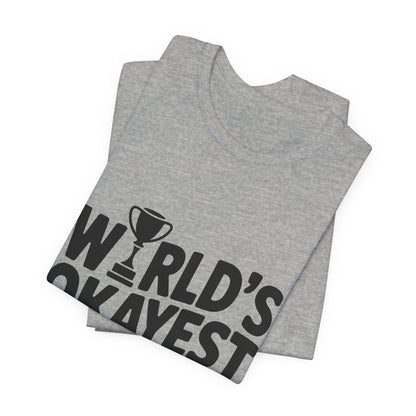 World's Okayest Golfer Shirt - Funny Golf Birthday Gift