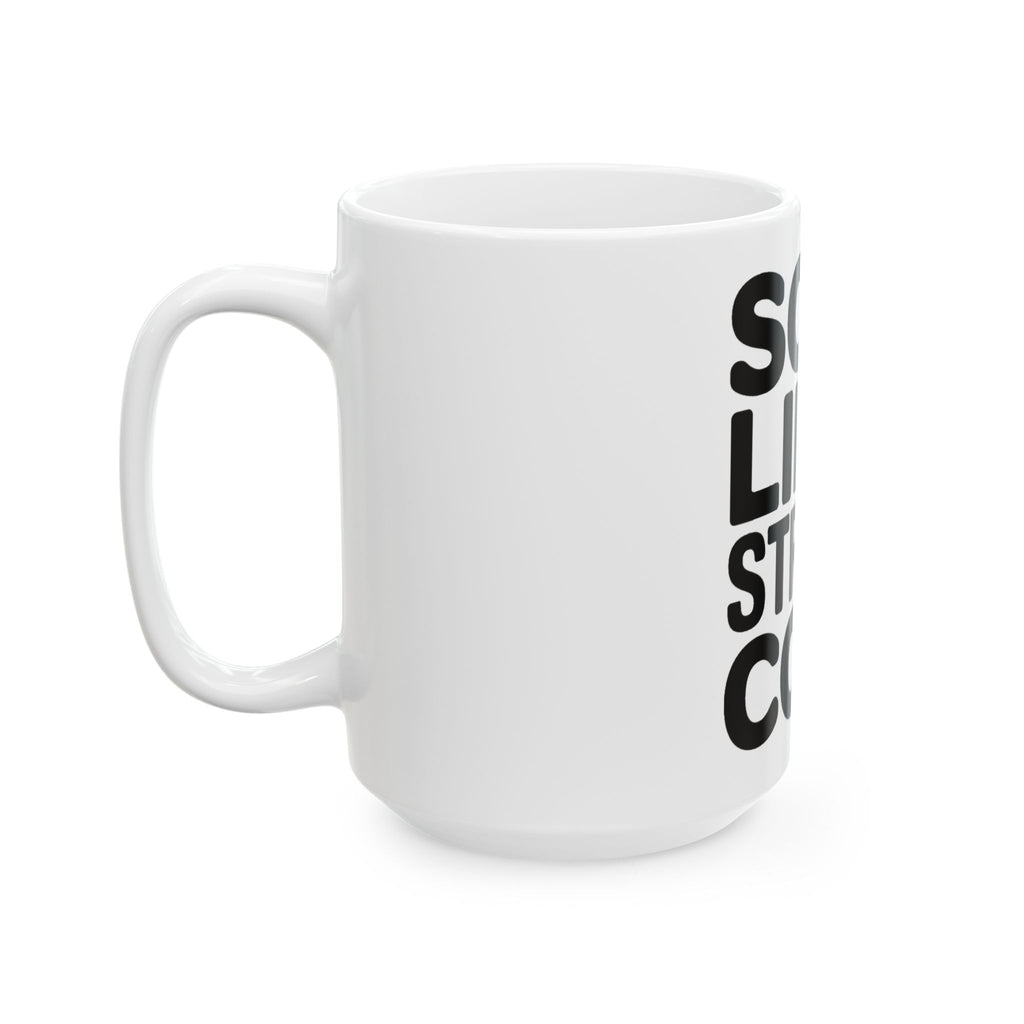 Soft Life Strong Core Coffee Mug Pilates Princess Aesthetic Gift