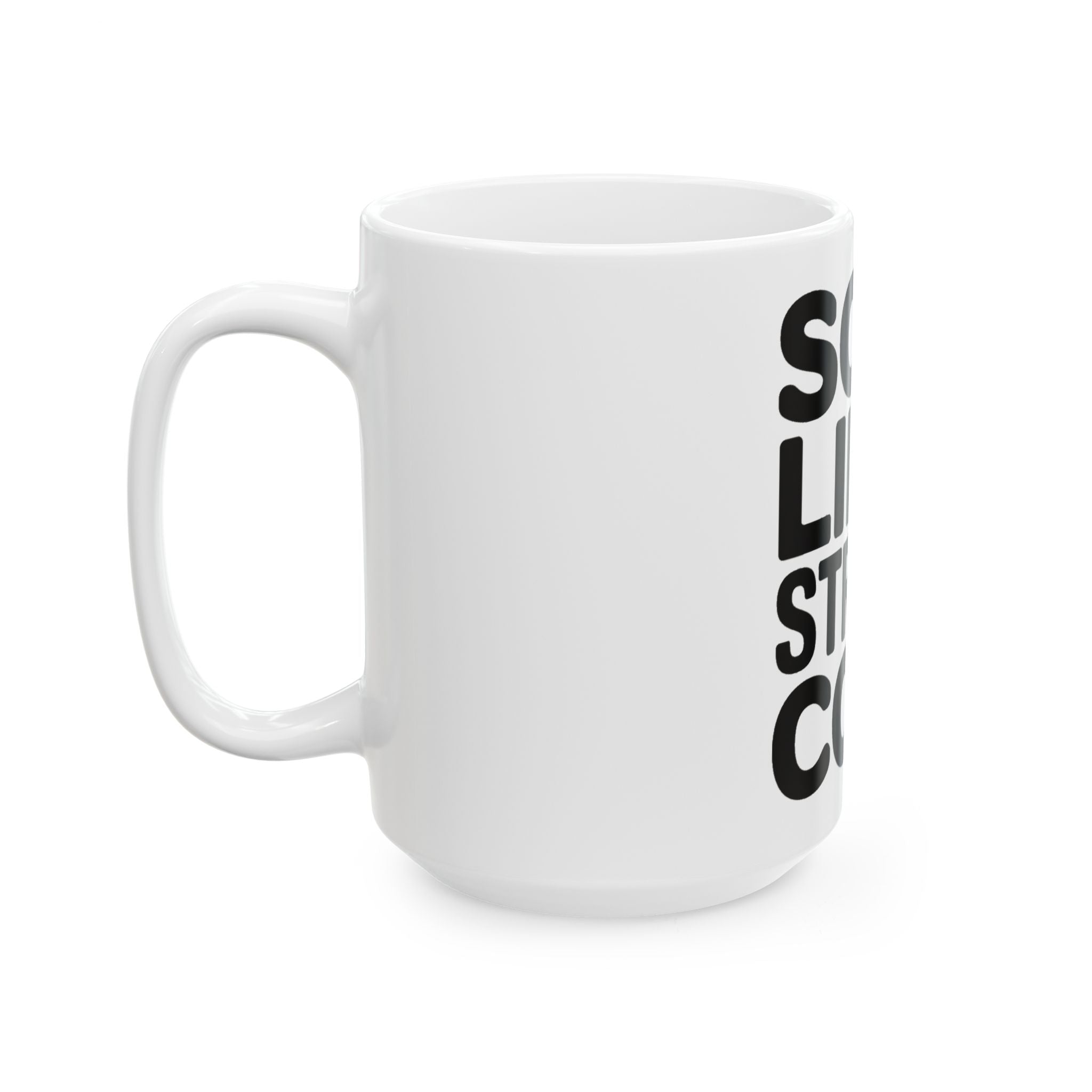 Soft Life Strong Core Coffee Mug Pilates Princess Aesthetic Gift