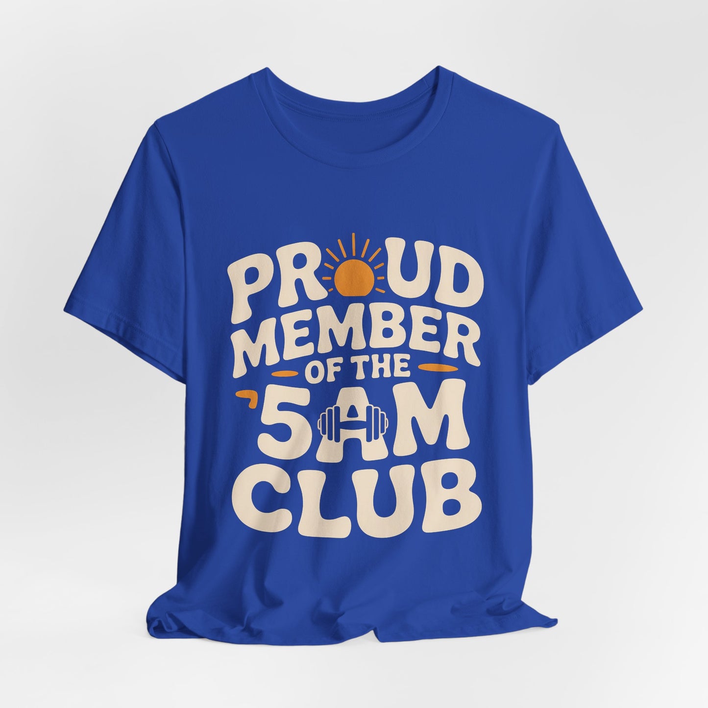 5AM Club Shirt, Early Morning Workout Tee, Fitness Gift for Gym Lovers
