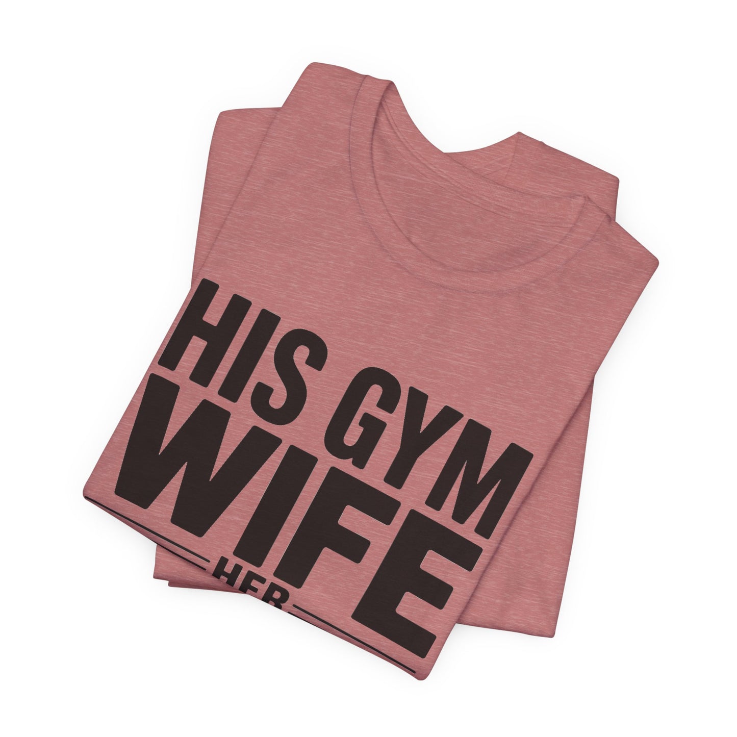 Her Actual Husband Gym Shirt - Funny Couples Anniversary Gift