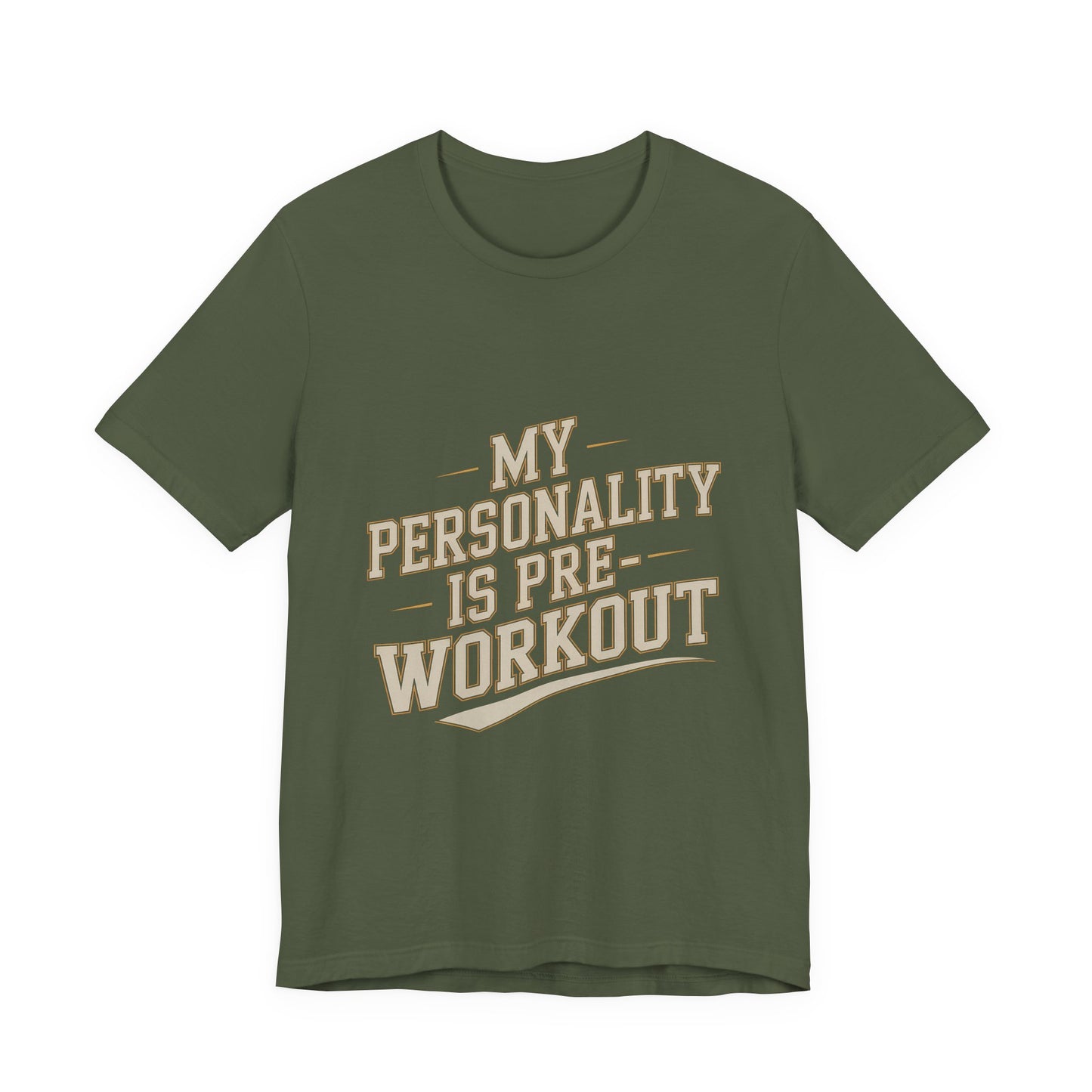 Funny Gym Shirt My Personality Is Pre-Workout - Fitness Gift
